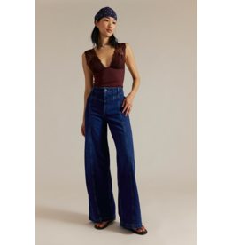 Free people Free People - Libre Wide Leg Jeans (Lock and Key)