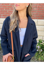 Sadie & Sage Sadie & Sage - Hayley Open Coat (Dark Navy)