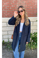 Sadie & Sage Sadie & Sage - Hayley Open Coat (Dark Navy)