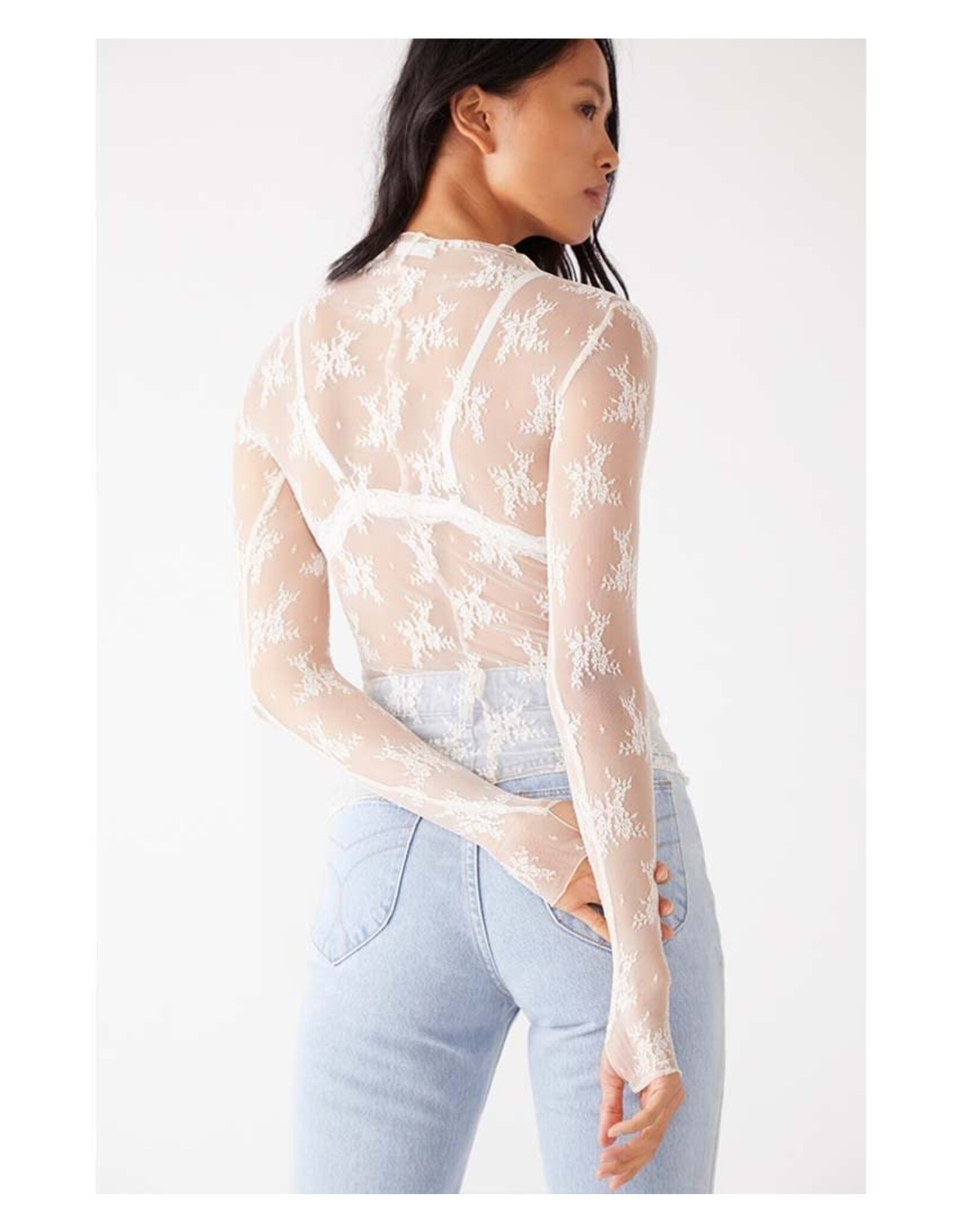 Free people Free People - Lady Lux layering top (Evening Creme)