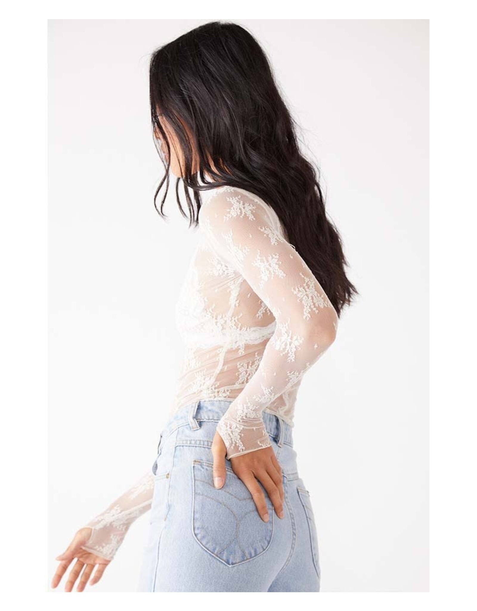Free people Free People - Lady Lux layering top (Evening Creme)