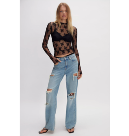 Free people Free People - Lady Lux Layering Top (Black)