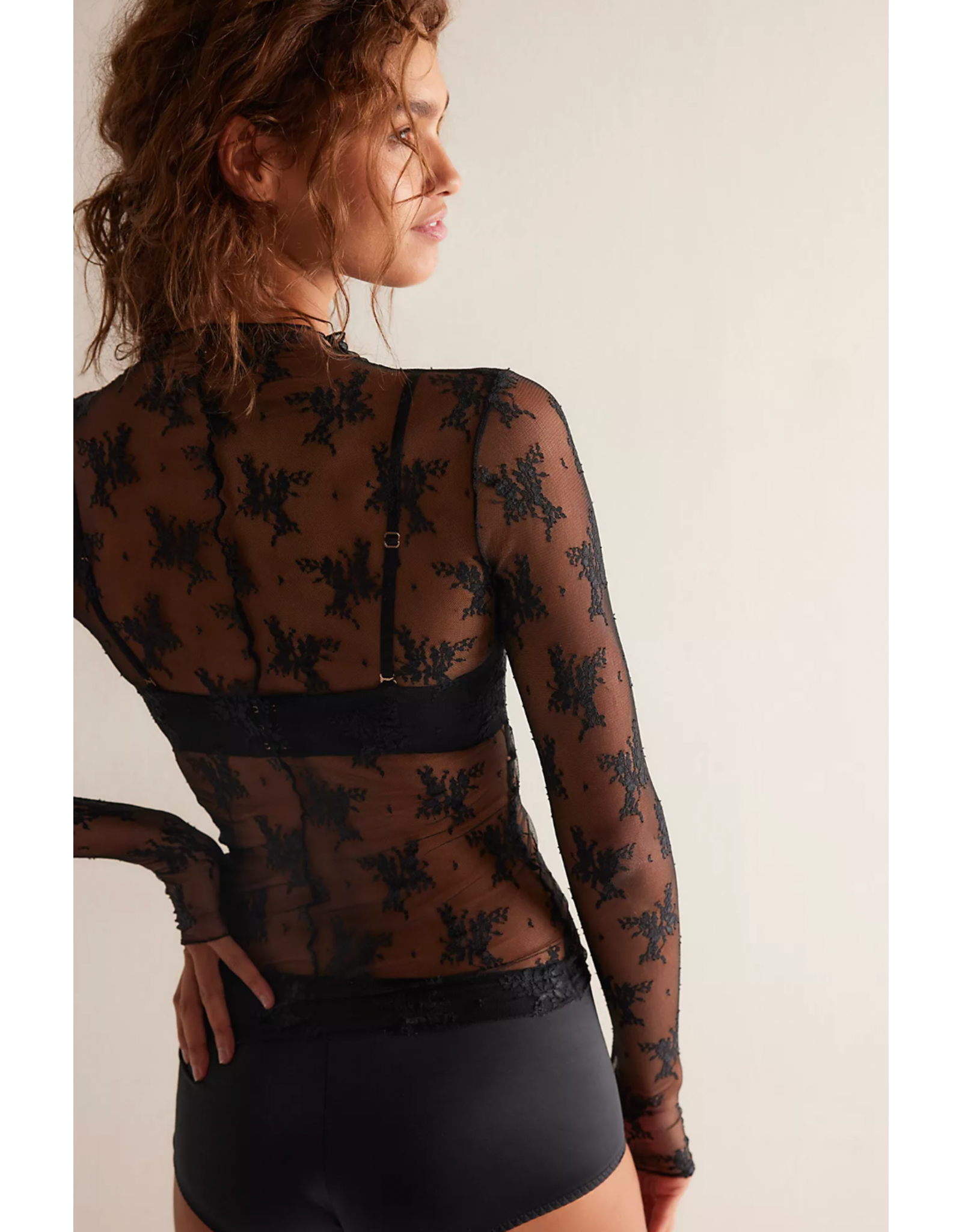 Free people Free People - Lady Lux Layering Top (Black)