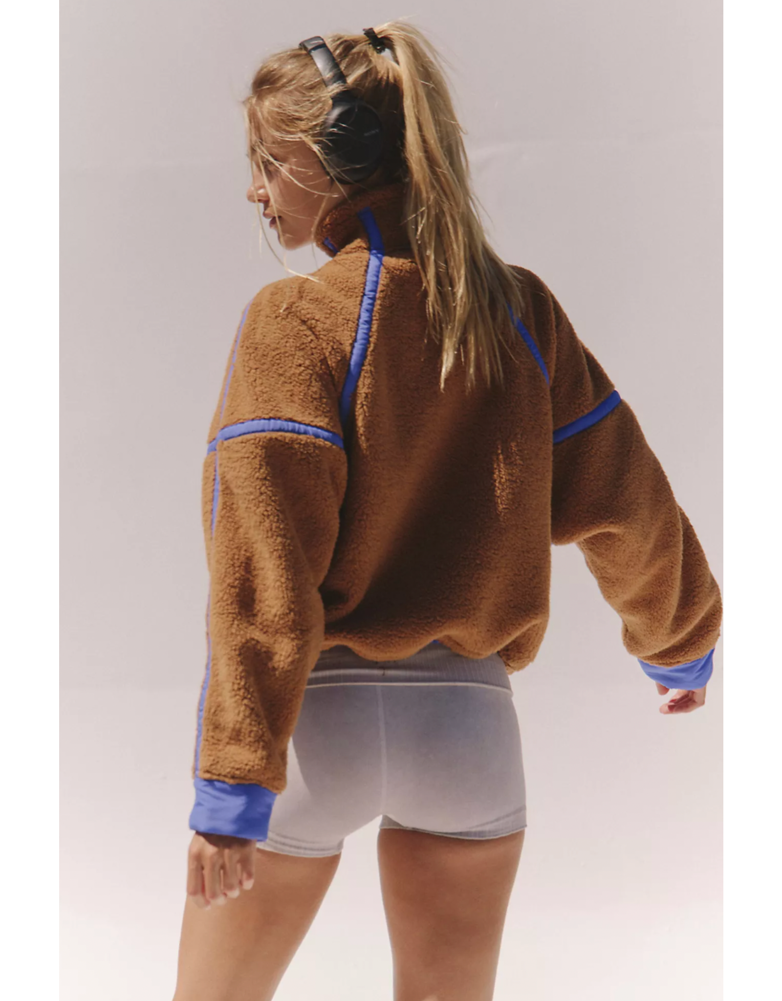 Free people Free People - Mountain High 1/2 Zip (Twig)