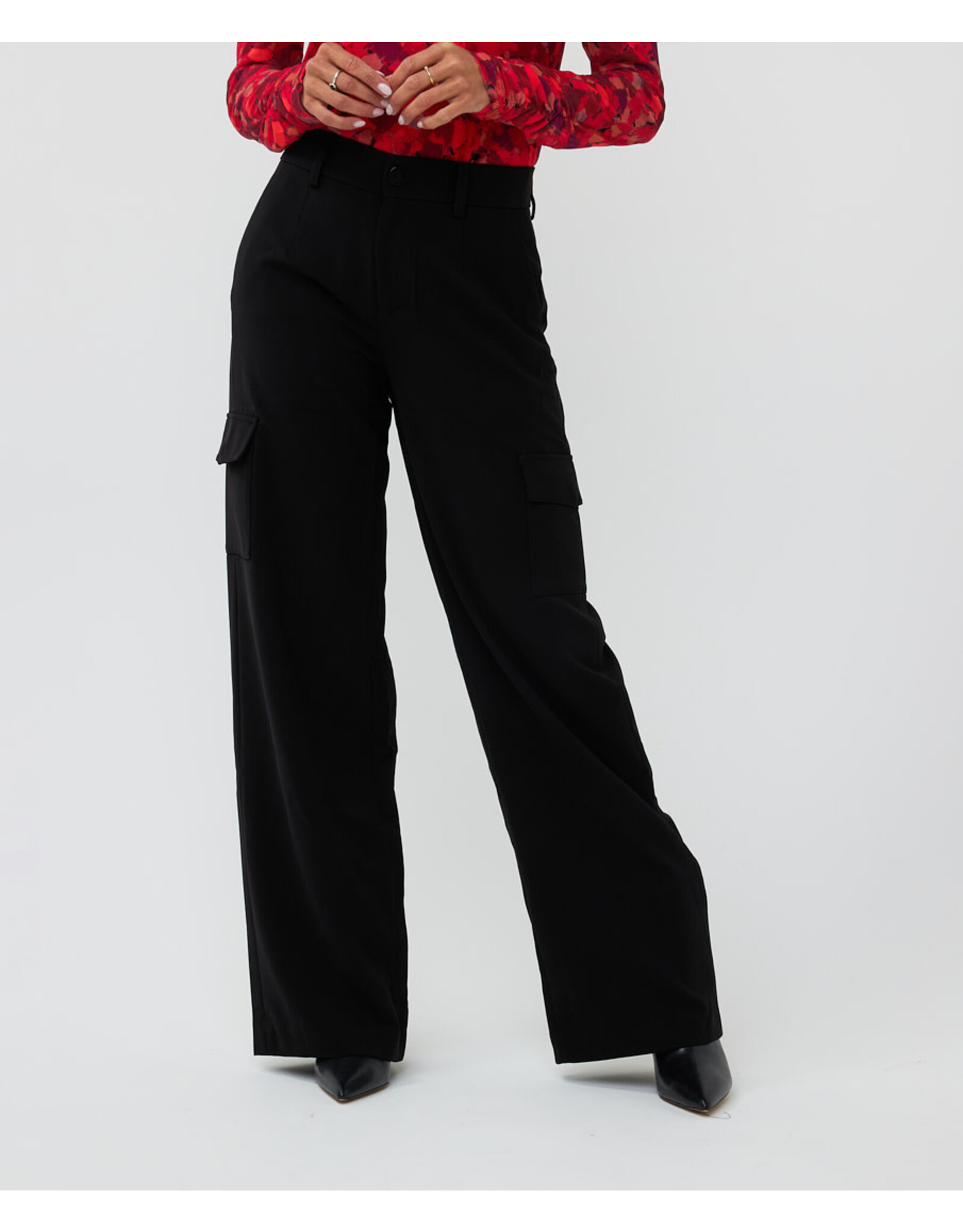 EsQualo EsQualo - City Cargo Trousers (Black)