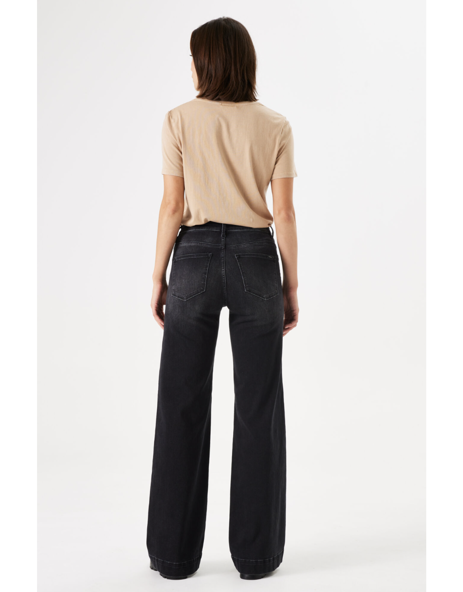 Garcia Garcia - Celia 249 Wide Leg Jean (Black)