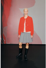 ICHI ICHI - Nola Pleated Skirt (Salt & Pepper)