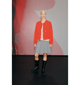 ICHI ICHI - Nola Pleated Skirt (Salt & Pepper)