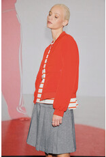 ICHI ICHI - Nola Pleated Skirt (Salt & Pepper)