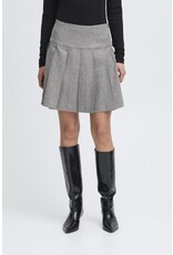 ICHI ICHI - Nola Pleated Skirt (Salt & Pepper)