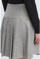 ICHI ICHI - Nola Pleated Skirt (Salt & Pepper)