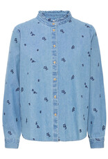 ICHI ICHI - Archer Chambray Top