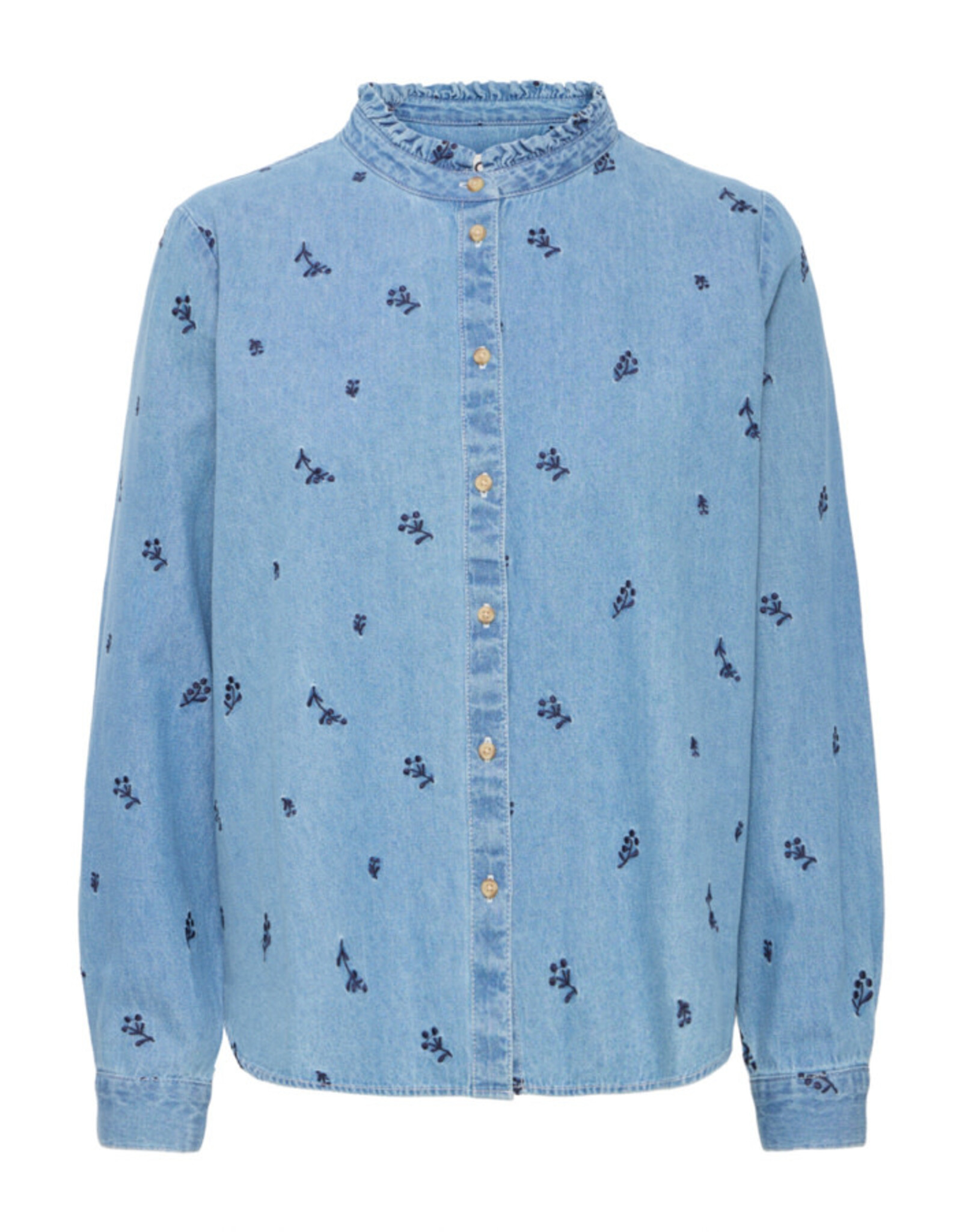 ICHI ICHI - Archer Chambray Top