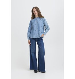 ICHI ICHI - Archer Chambray Top