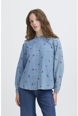 ICHI ICHI - Archer Chambray Top