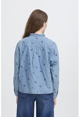 ICHI ICHI - Archer Chambray Top