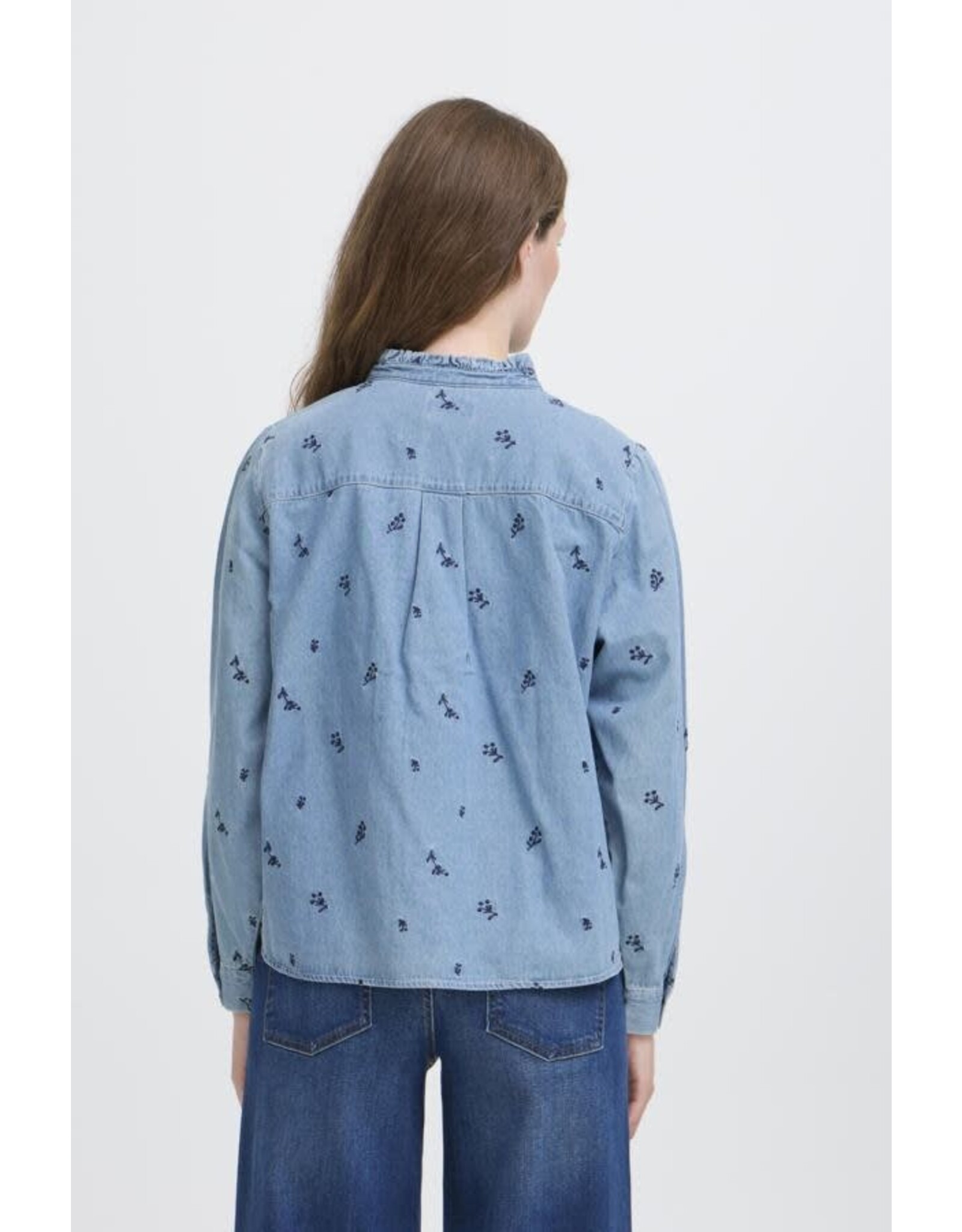 ICHI ICHI - Archer Chambray Top