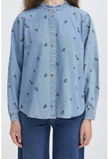 ICHI ICHI - Archer Chambray Top