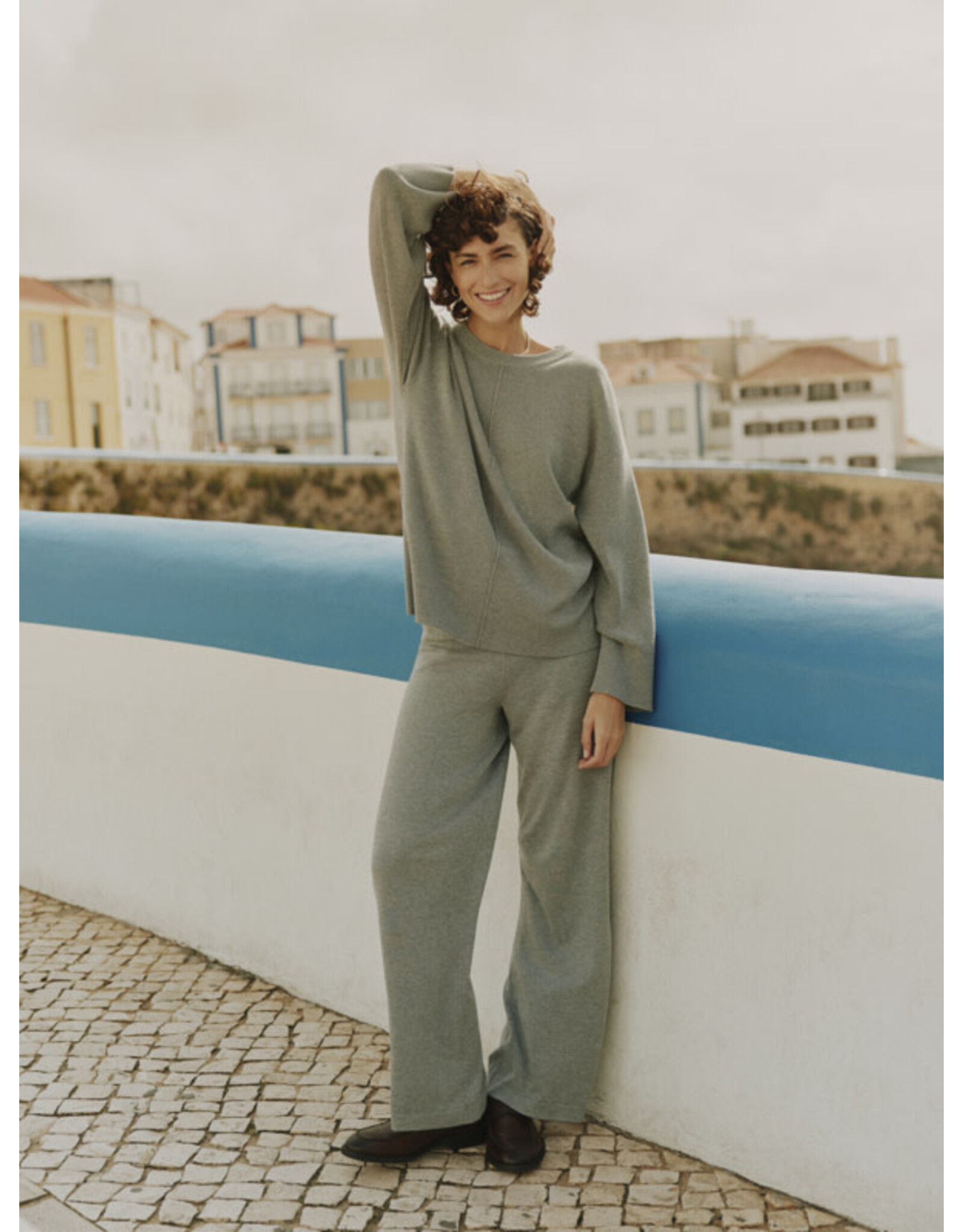 b.young b.young - Morla Jumper (Mid Grey)