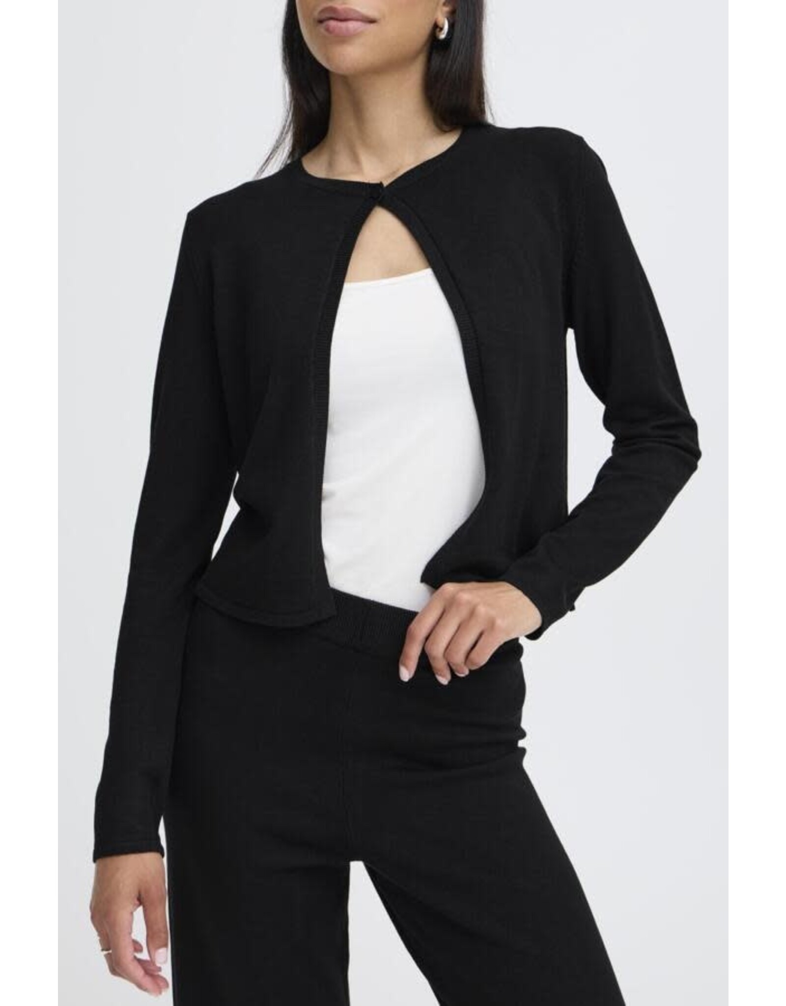 b.young b.young - Morla Bolero Cardigan (Black)