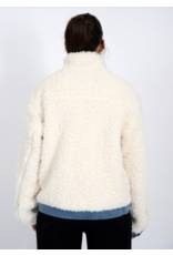RD Style RD Style - Paddy Zip Front Sherpa (Cream / Denim)