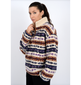 RD Style RD Style - Alpine Sherpa 1/2 Zip Front (Tobacco)