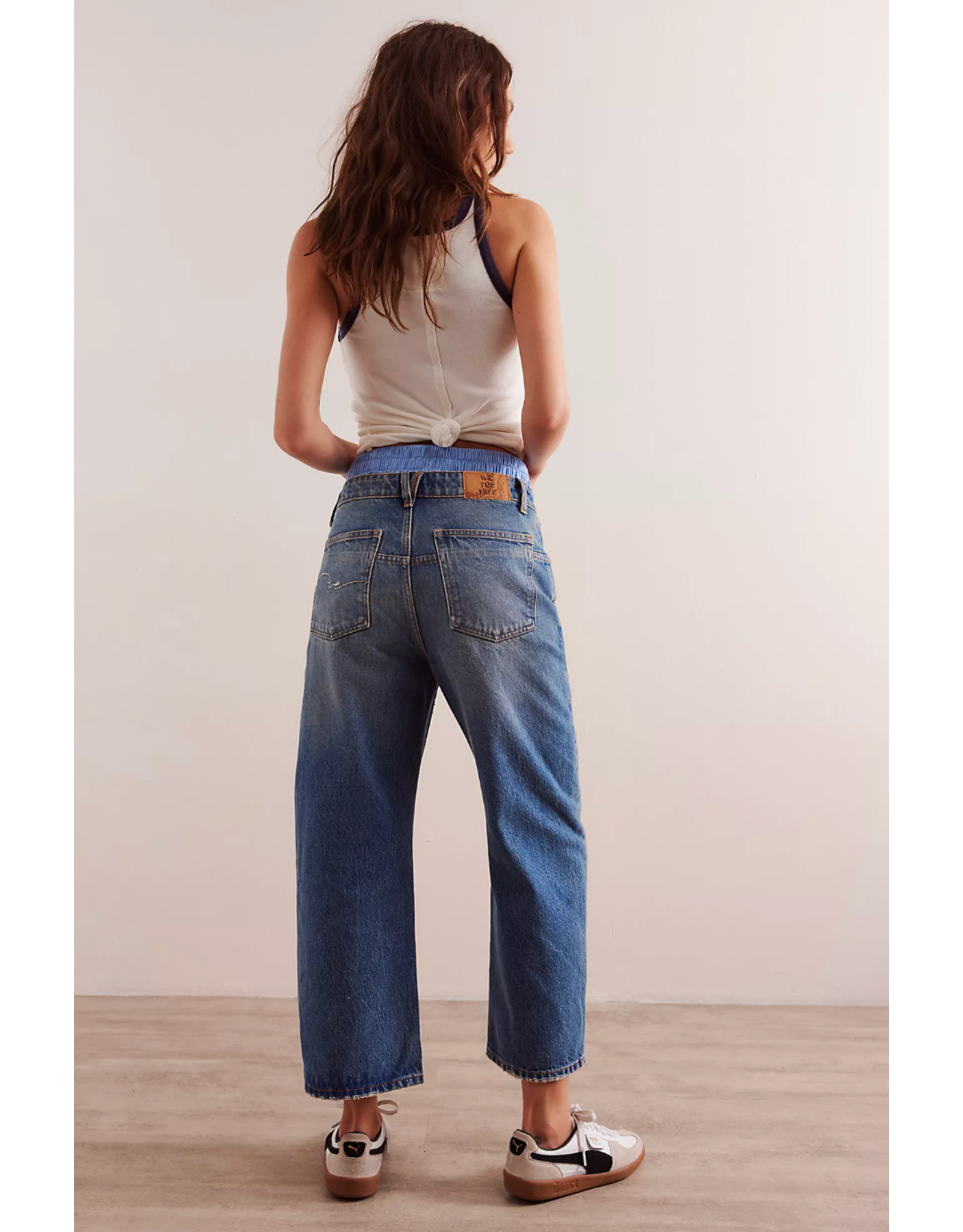 Free people Free People -  Deep Trance Dropped Boyfriend Jeans (From Beyond)