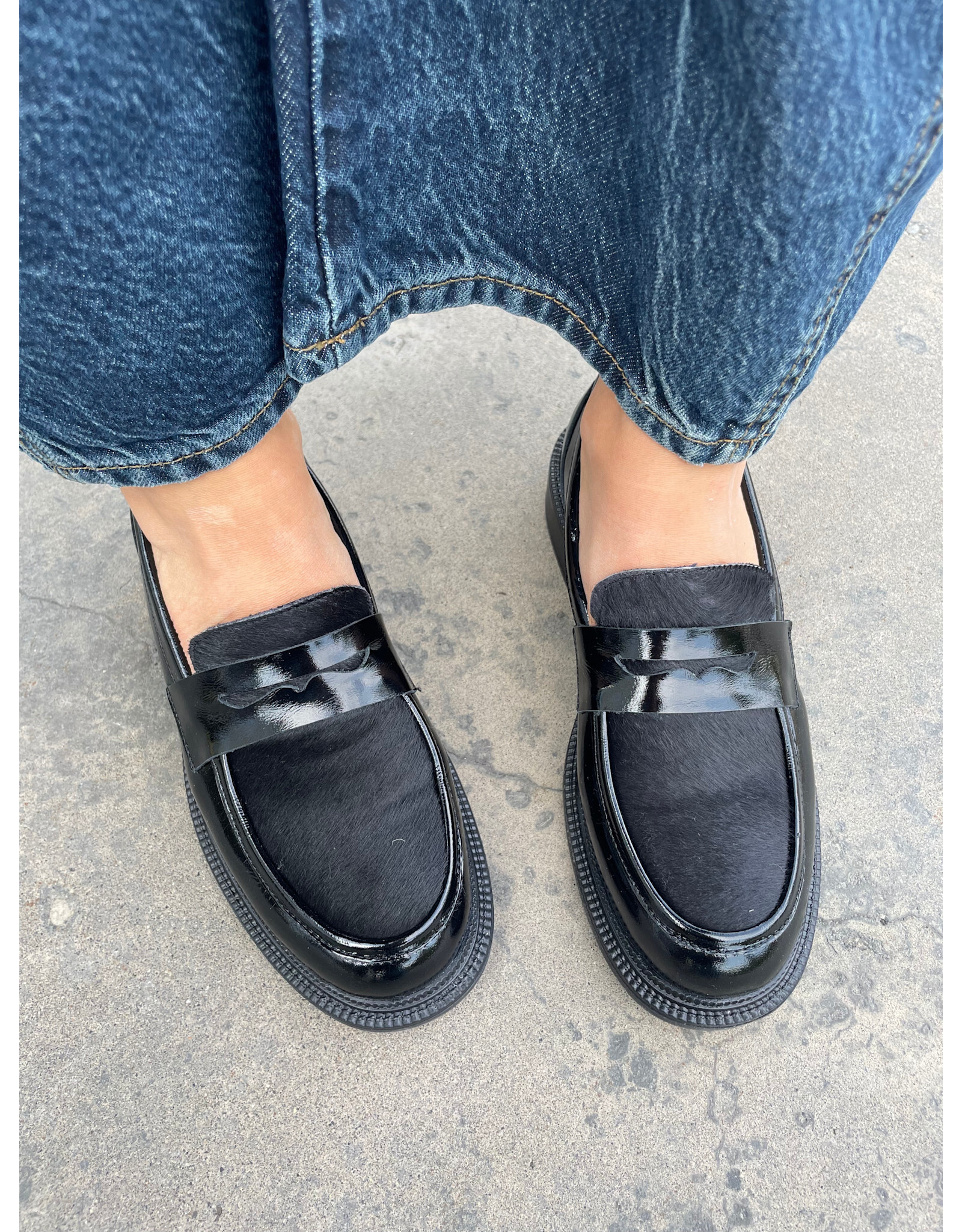 Ateliers Ateliers - Kendra Loafer (Black Naplack)