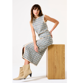 Garcia Garcia - Long Skirt (Whitecap/Blue/Gold/Beige)