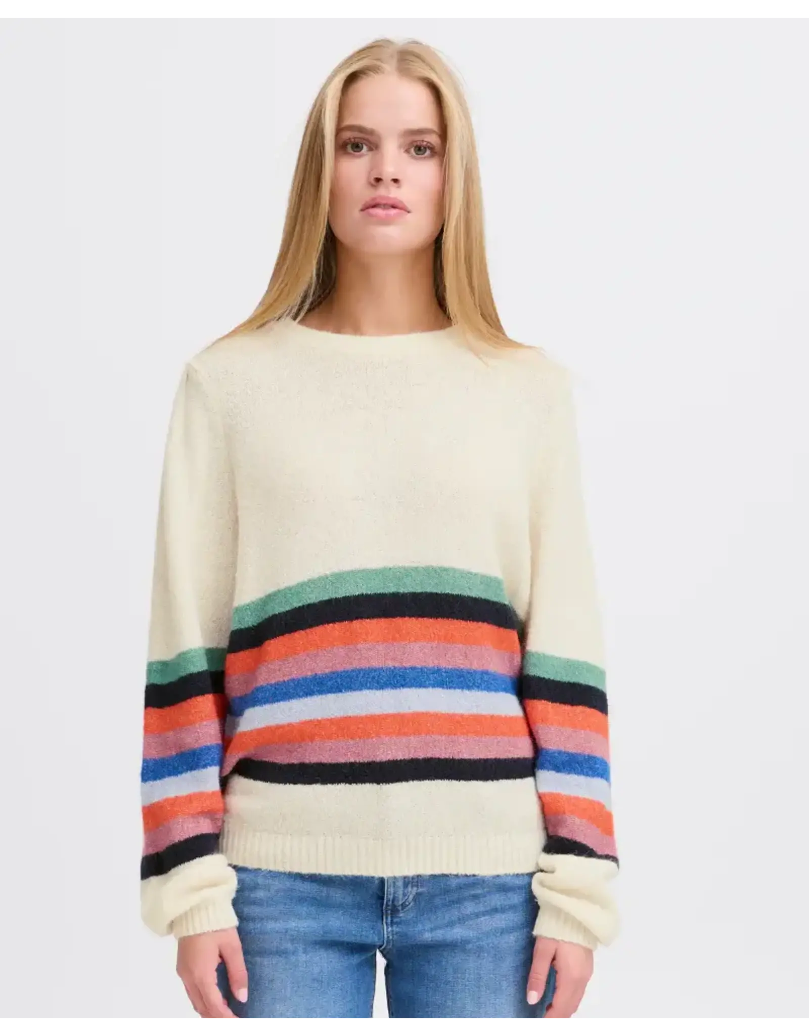 ICHI ICHI - Dusty Long Sleeve Pullover (Multicolour)