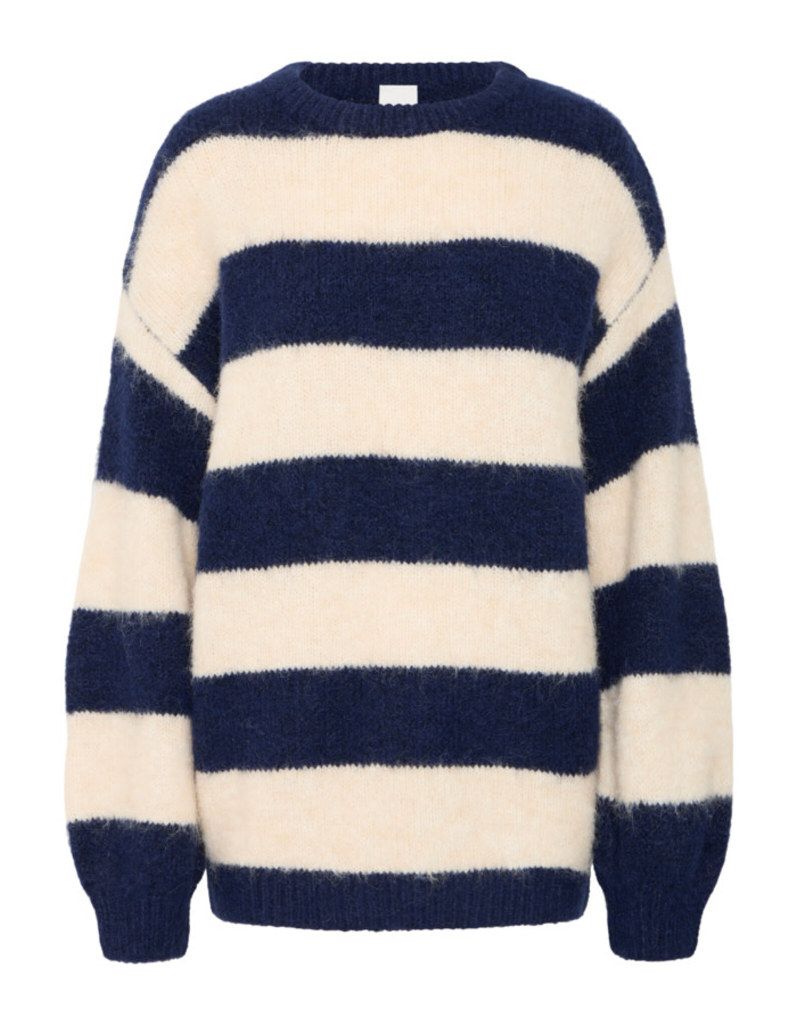 ICHI ICHI - Dayana Striped Pullover (Patriot Blue)