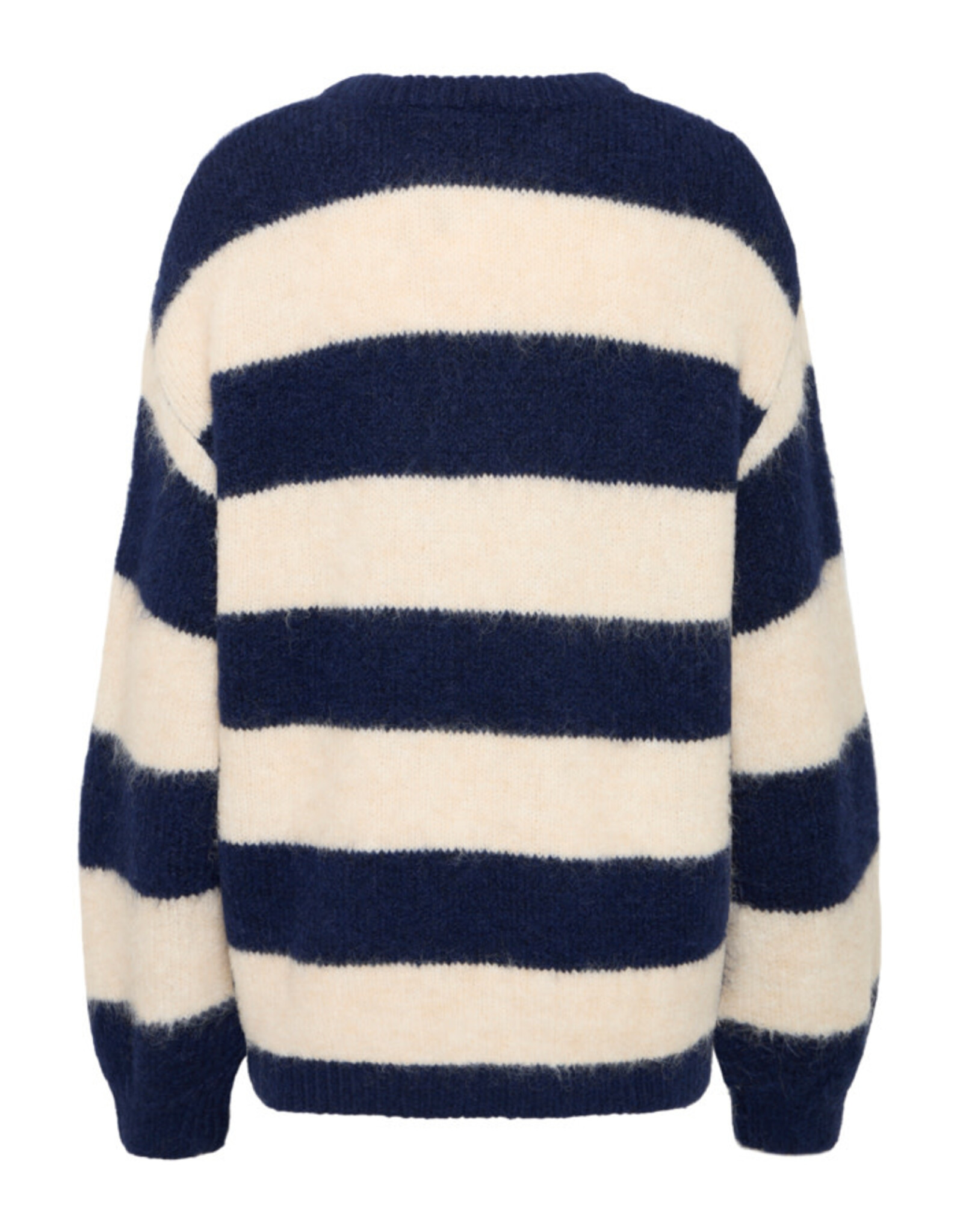 ICHI ICHI - Dayana Striped Pullover (Patriot Blue)