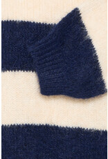 ICHI ICHI - Dayana Striped Pullover (Patriot Blue)