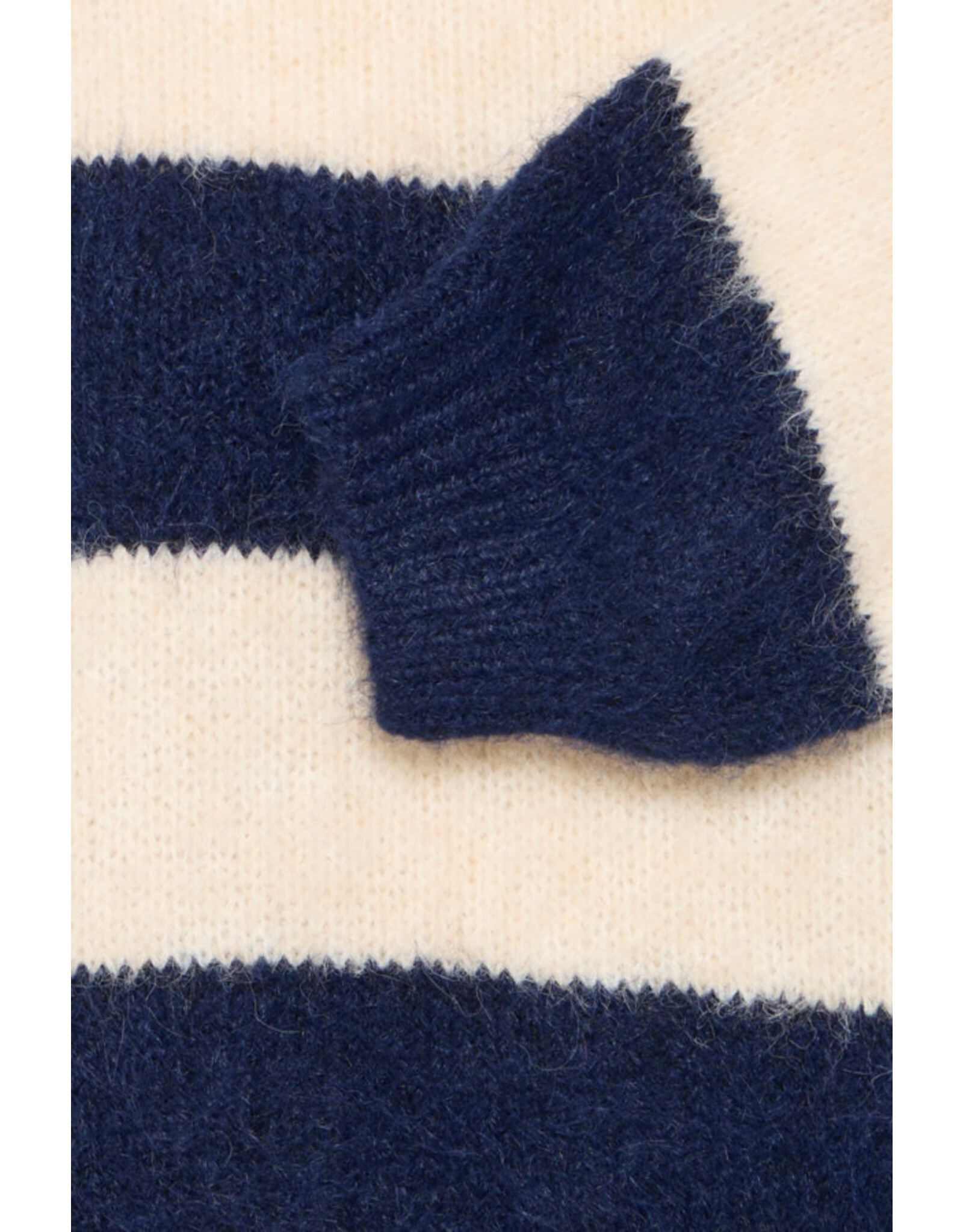 ICHI ICHI - Dayana Striped Pullover (Patriot Blue)