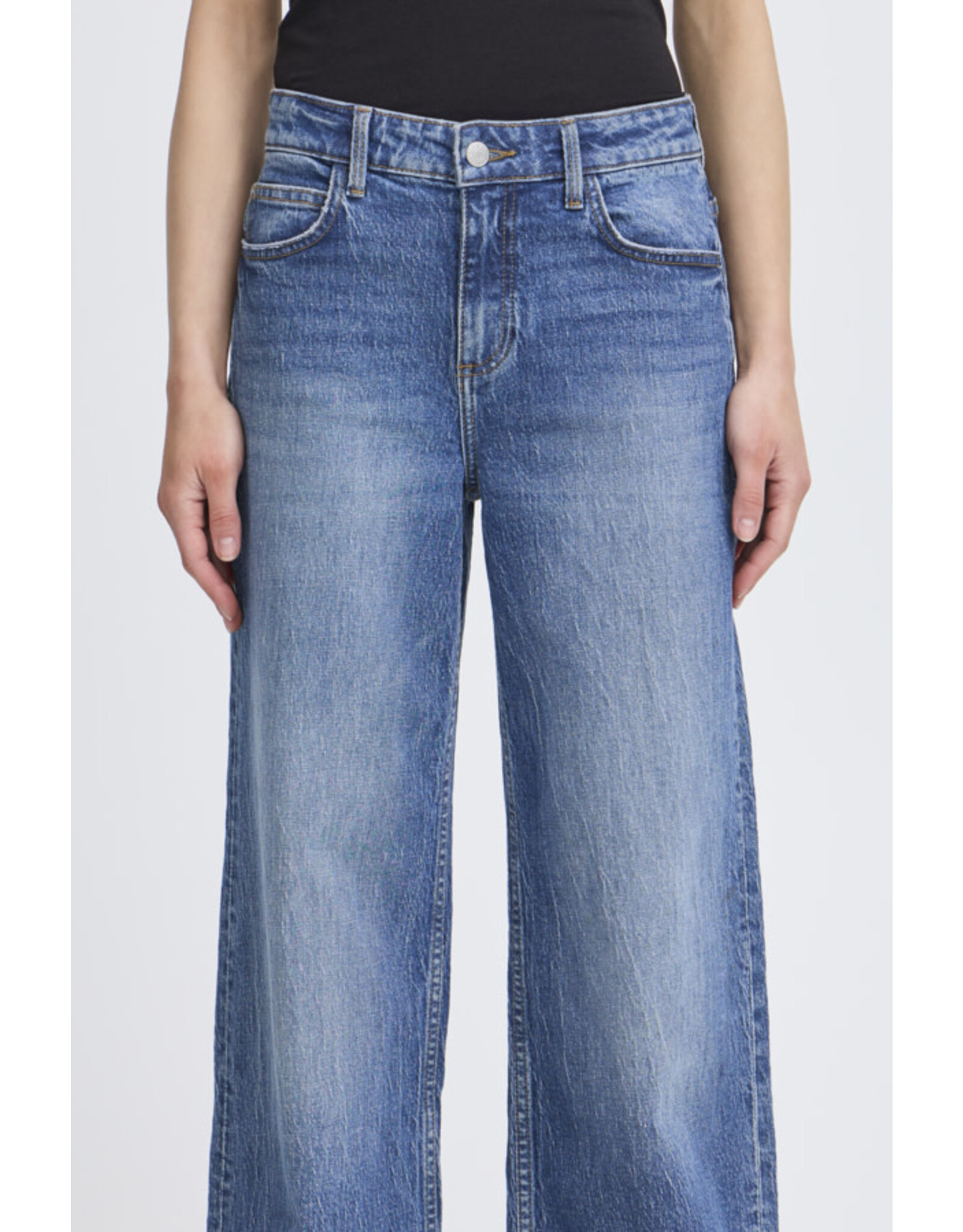 b.young b.young - Kylja Wide Leg Jeans  full length (Indigo)