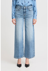 b.young b.young - Kylja Wide Leg Jeans full length (Mid Blue)