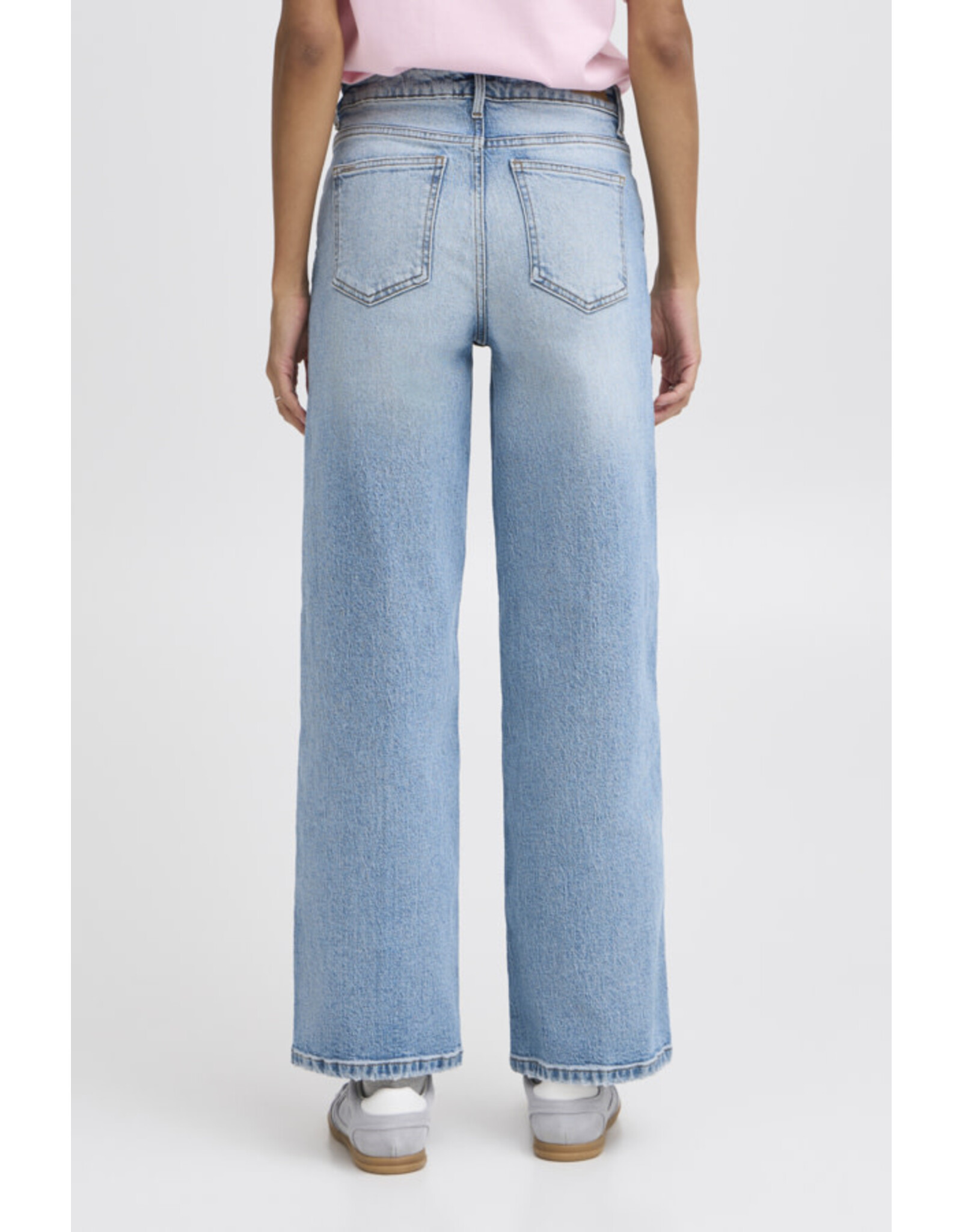 b.young b.young - Kylja Wide Leg Jeans full length (Mid Blue)