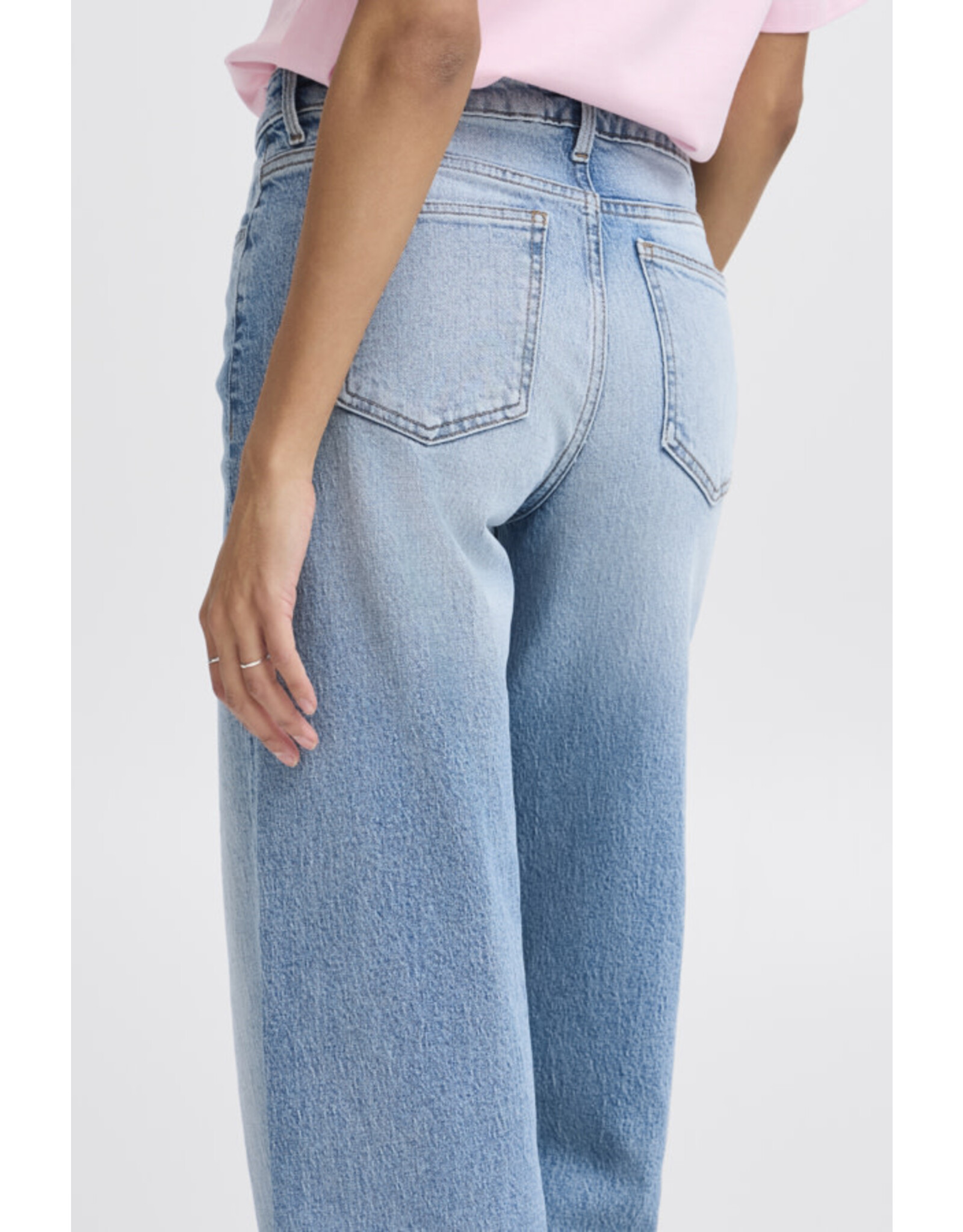 b.young b.young - Kylja Wide Leg Jeans full length (Mid Blue)