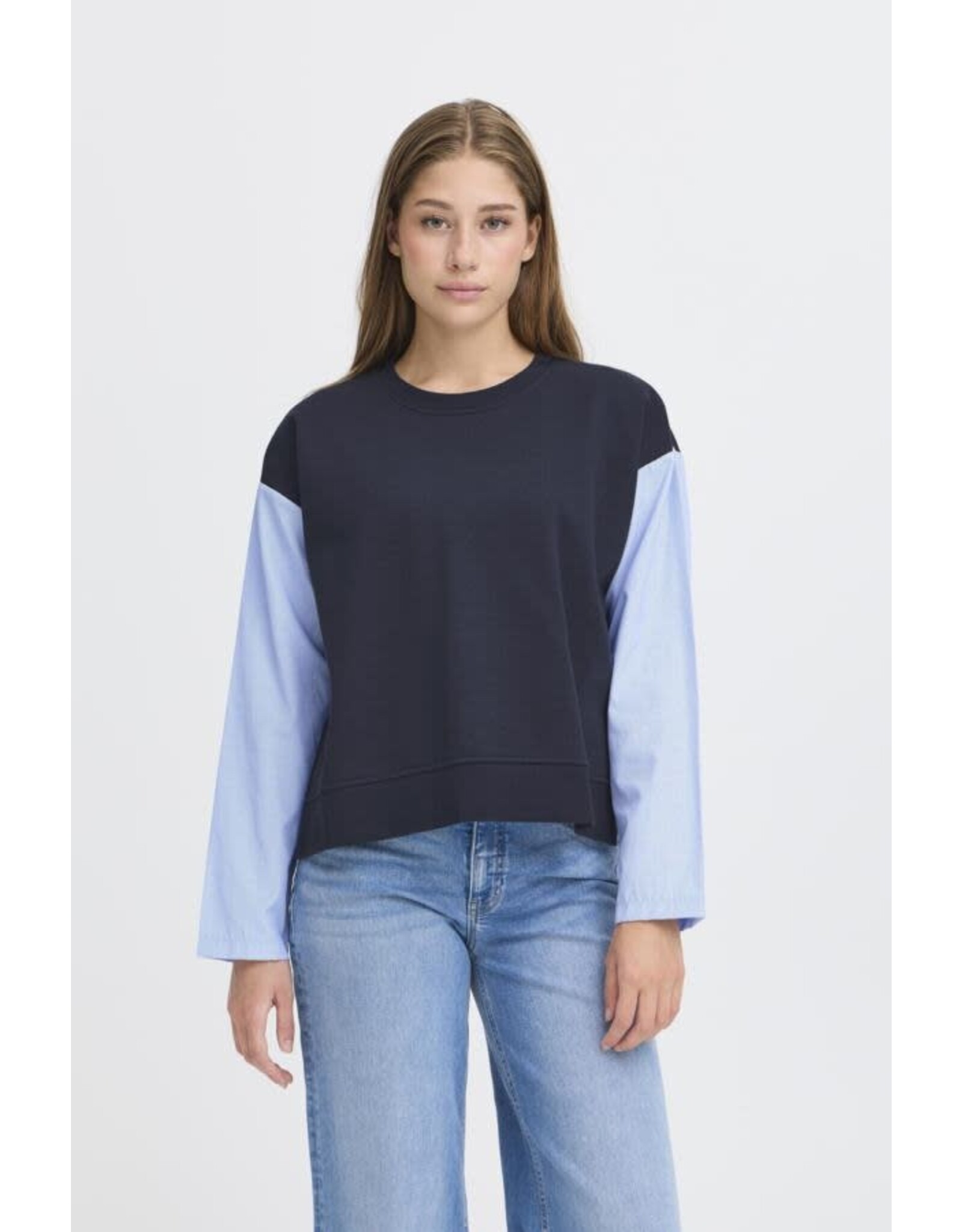 ICHI ICHI - Palona Sweatshirt (Total Eclipse)