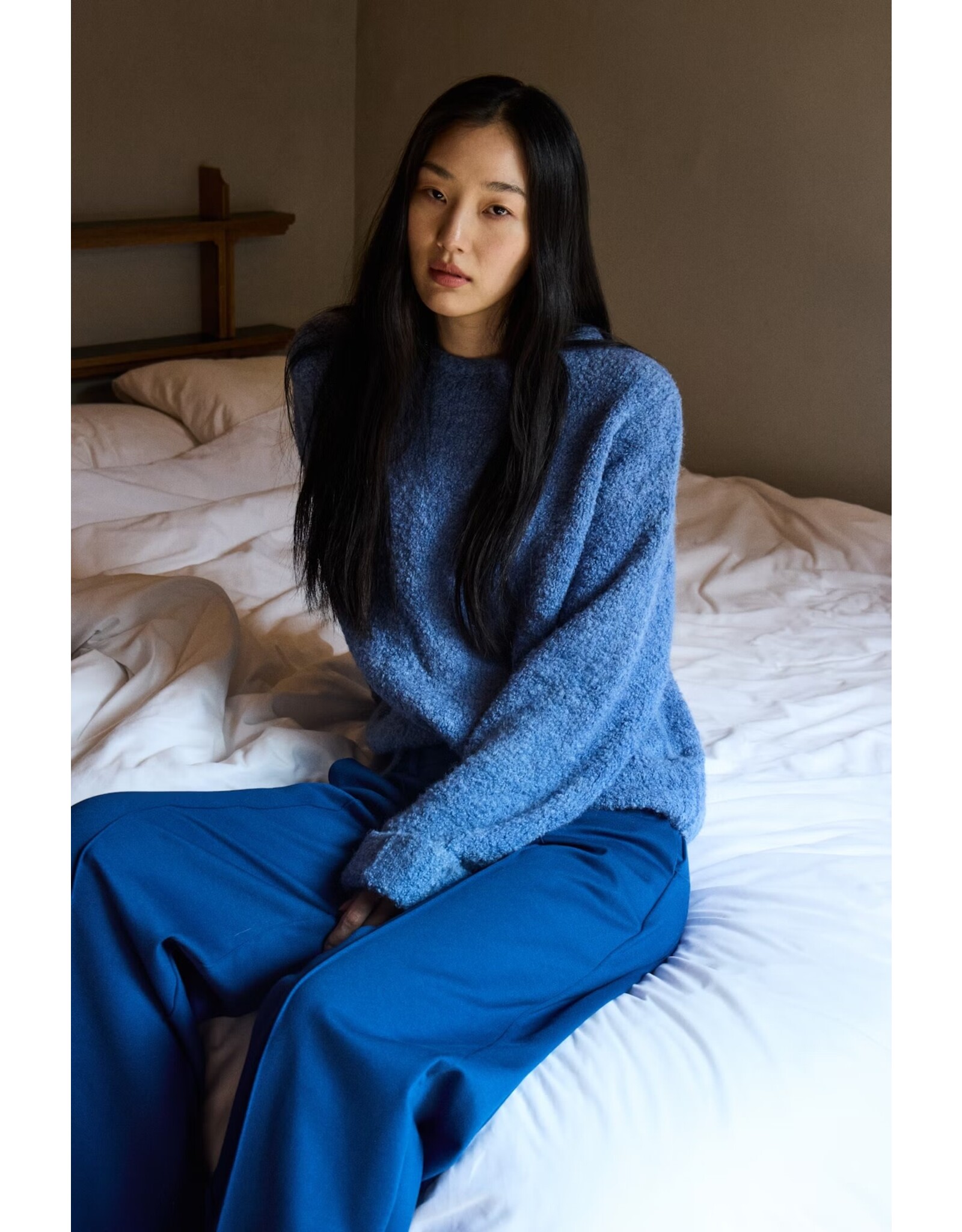 ICHI ICHI - Blarisa Pullover (Blue Yonder)