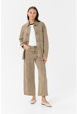 Kaffe Kaffe - Rania Denim Overshirt (Washed Light Brown)