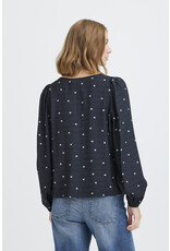 ICHI ICHI - Helva Blouse (Blue / White)