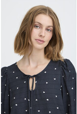 ICHI ICHI - Helva Blouse (Blue / White)