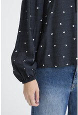 ICHI ICHI - Helva Blouse (Blue / White)