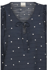 ICHI ICHI - Helva Blouse (Blue / White)