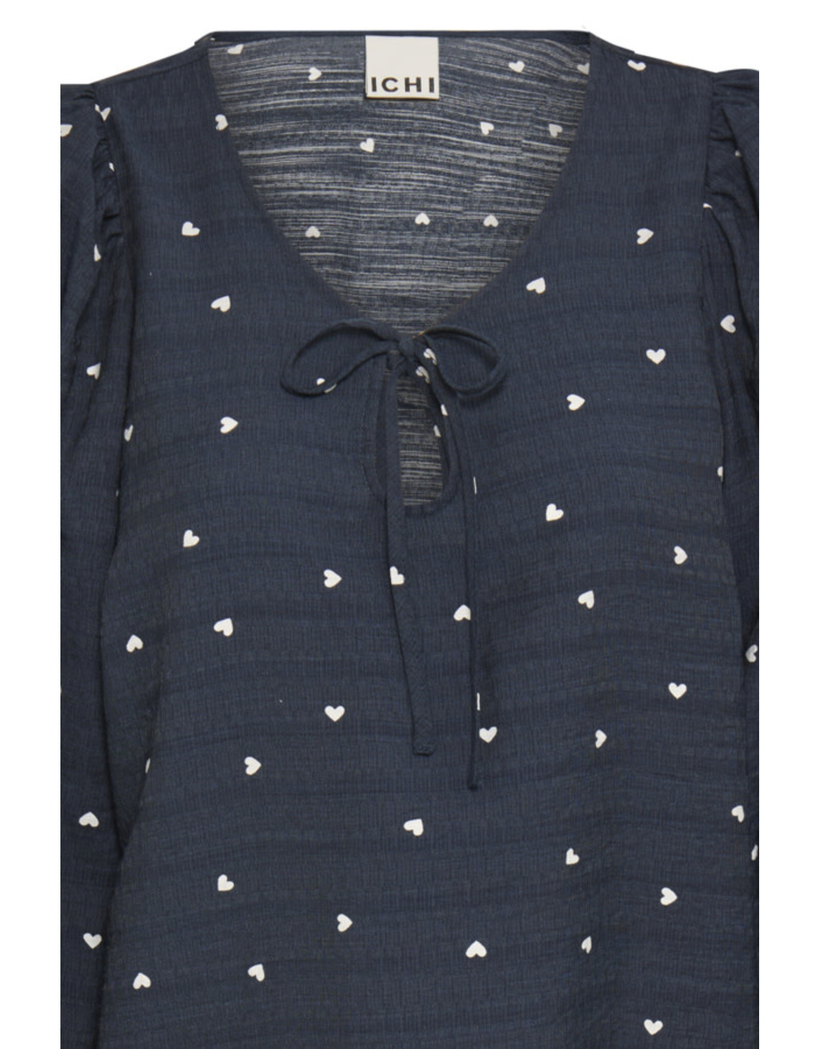ICHI ICHI - Helva Blouse (Blue / White)