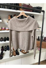 RD Style RD Style - Echo Sailor Neck Cardigan Almond)