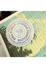 Pika & Bear Pika & Bear - "Mr. Sunshine" Sun Man Design Swedish Dishcloth