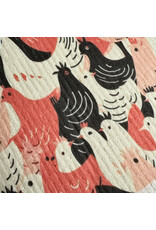 Pika & Bear Pika & Bear - "What the Cluck?" Chicken Design Swedish Dishcloth