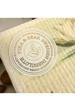 Pika & Bear Pika & Bear - "Serenade" Fish & Accordion Design Swedish Dishcloth